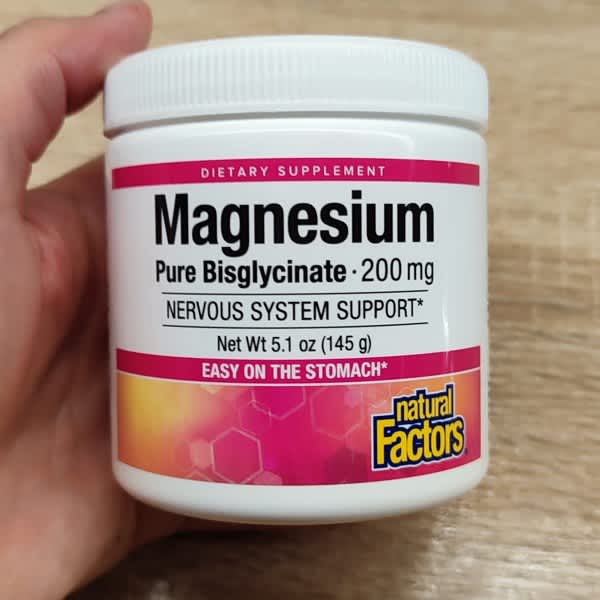 natural factors magnesium pure bisglycinate 5 1 oz 145 g 2