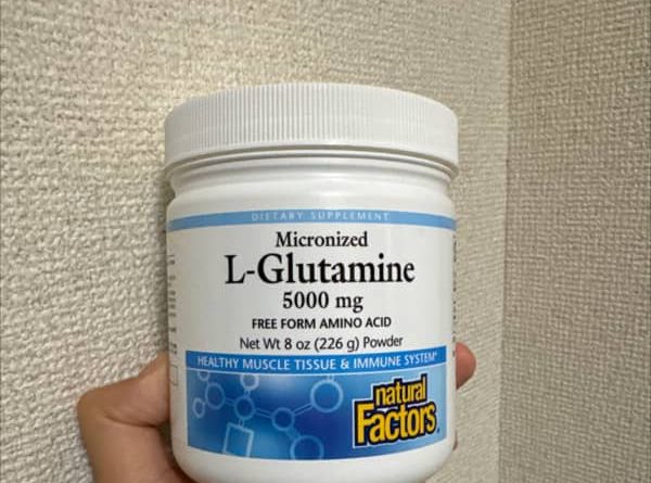 natural factors micronized l glutamine powder 8 oz 226 g 2