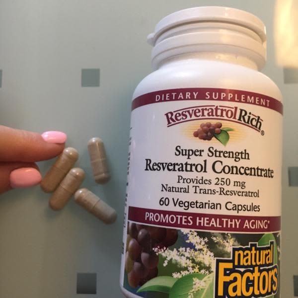natural factors resveratrolrich resveratrol concentrate super strength 60 vegetarian capsules 2