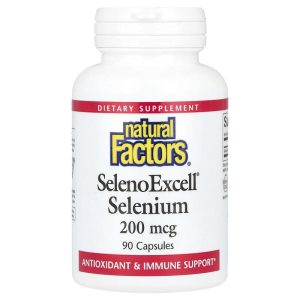 Selenium 200 mcg, 90 Capsules của Natural Factors SelenoExcell
