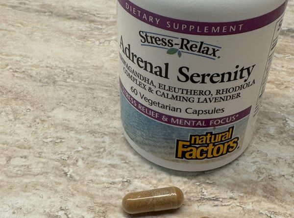 Đánh giá chi tiết Natural Factors Stress Relax Adrenal Serenity 60 Vegetarian Capsules 5 natural factors stress relax adrenal serenity 60 vegetarian capsules 2