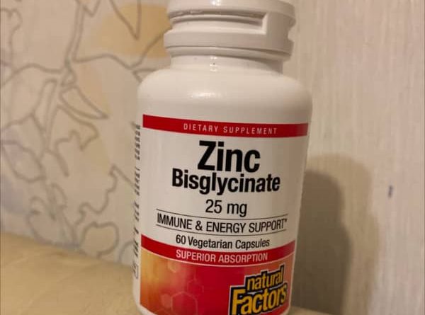 Đánh giá chi tiết Natural Factors Zinc Bisglycinate 25 mg cho người ăn chay 7 natural factors zinc bisglycinate 25 mg 60 vegetarian capsules 2