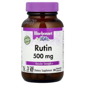 Rutin 500 mg, 50 Viên Nang Thực Vật của Bluebonnet Nutrition