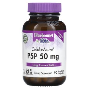 Bluebonnet Nutrition CellularActive P-5-P 50 mg, 90 viên nang thực vật