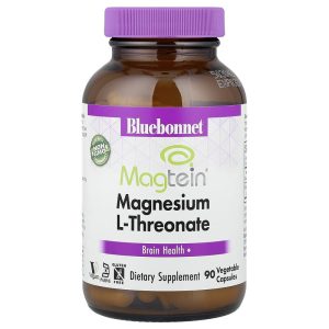 Magtein Magnesium L-Threonate, 90 Vegetable Capsules của Bluebonnet Nutrition