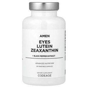 Lutein & Zeaxanthin với chiết xuất hạt tiêu đen, 90 viên nang thực vật của Codeage