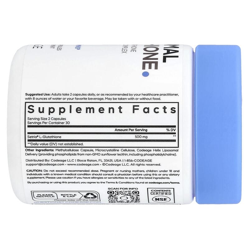 Codeage Liposomal Glutathione