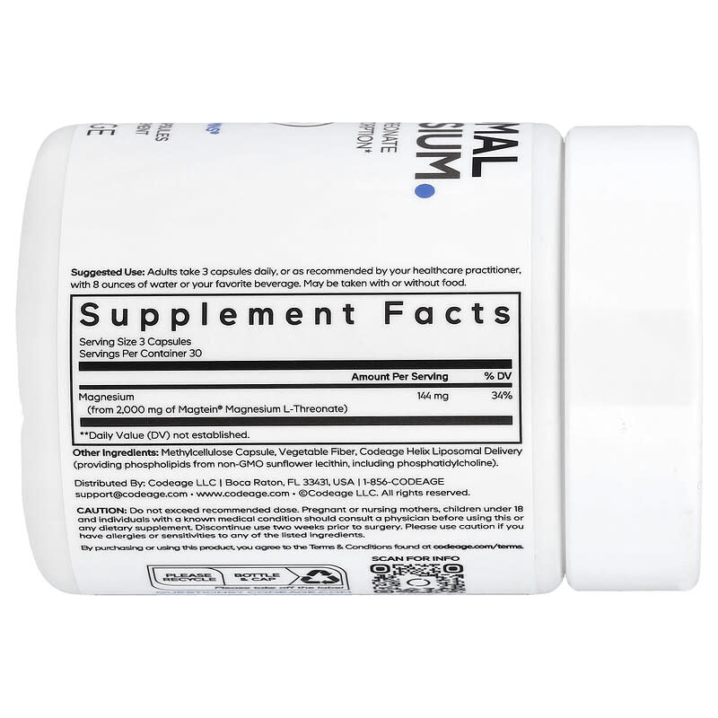 Liposomal Magnesium L-Threonate