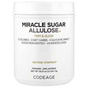 Miracle Sugar Allulose Powder, 1 kg của Codeage