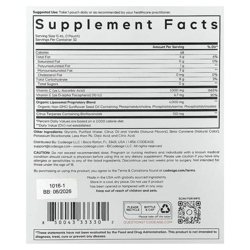 liposomal vitamin C