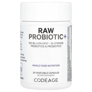 Probiotic Raw, 100 tỷ CFU, hộp 30 viên của Codeage