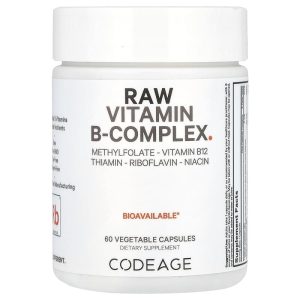 Vitamin B-Complex dạng thô, hộp 60 viên của Codeage