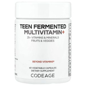 Men vi sinh đa vitamin dạng lên men dành cho thanh thiếu niên, 60 viên nang thực vật của Codeage