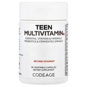 Multivitamin dành cho thanh thiếu niên, 30 viên nang thực vật của Codeage