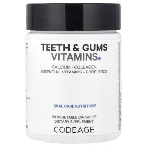 Codeage Teeth & Gums Vitamins, 90 viên nang thực vật của Codeage
