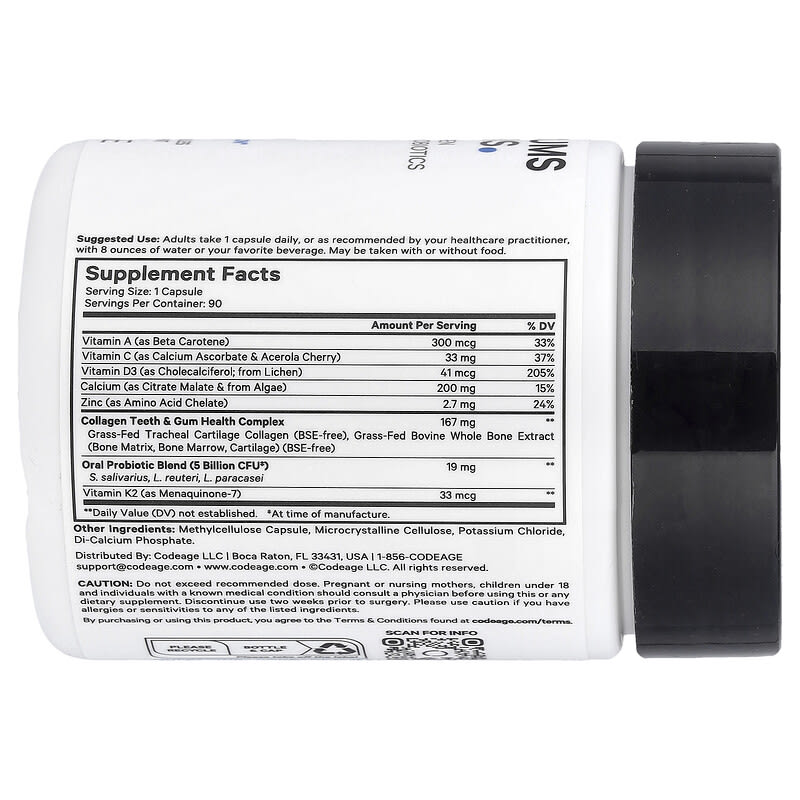 Codeage Teeth & Gums Vitamins