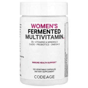 Codeage Women's Fermented Multivitamin, 120 viên nang thực vật của Codeage