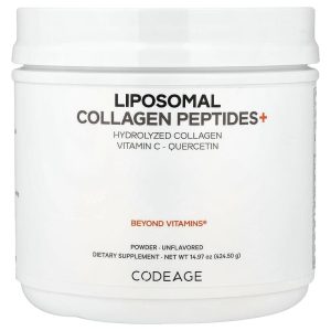 Liposomal Collagen Peptides Powder, 424.5 g (14.97 oz), không mùi vị, của Codeage
