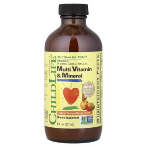 ChildLife Essentials Multi Vitamin & Mineral, Natural Orange Mango, 237 ml của ChildLife Essentials