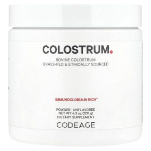 Sữa non Colostrum, 120 g bột của Codeage