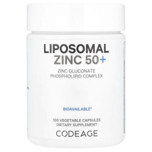 Codeage Liposomal Zinc, 50 mg, hộp 100 viên của Codeage