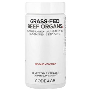 Codeage Grass Fed Beef Organs, 180 viên của Codeage