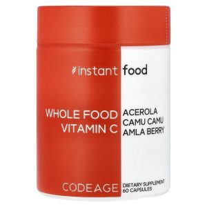 Vitamin C thực phẩm toàn phần, 500 mg hộp 60 viên của Codeage