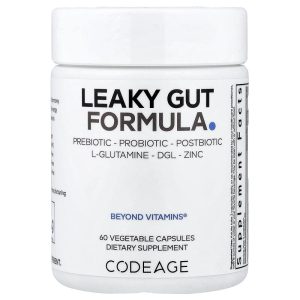 Leaky Gut Formula, 60 viên nang thực vật của Codeage