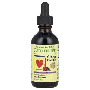 Tinh dầu ngủ cho bé ChildLife Essentials Sleep Essential, hương dâu tự nhiên, 2 fl oz (59 ml) của ChildLife Essentials