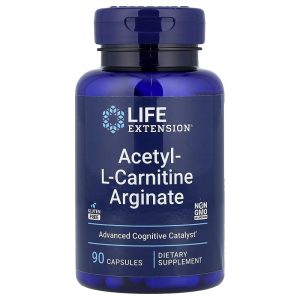 Acetyl-L-Carnitine Arginate, 1000 mg, 60 Vegetarian Capsules của Life Extension