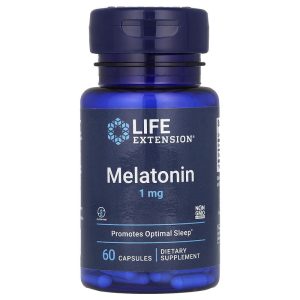 Melatonin, 3 mg, 100 Veg Capsules của Life Extension