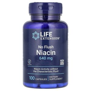 No-Flush Niacin, 500 mg, 100 Capsules của Life Extension