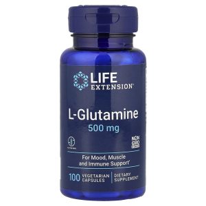 L-Glutamine, 1.000 mg, 100 Viên Nang của Life Extension