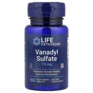 Vanadyl Sulfate, 100 Veggie Caps của Life Extension